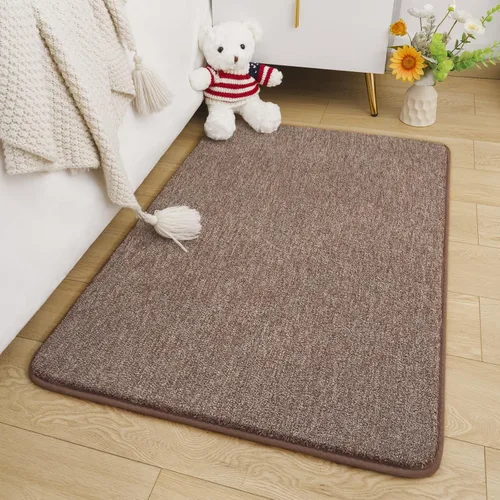 Miniatura 9 de Amearea 6x9 Alfombra de área moderna y suave, alfombras lavables de color elegante para sala de estar, alfombra de felpa para decoración del hogar