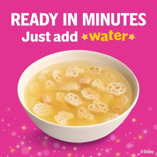 Miniatura 5 de Campbell's Kids Soup, Disney Princess, pasta en forma de princesa en sopa de pollo, lata de 10.5 onzas