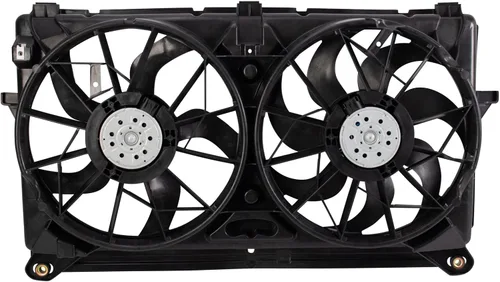 Miniatura 161 de TRQ Conjunto de ventilador de refrigeración dual del radiador compatible con Toyota Highlander 2008-2013 TO3115155