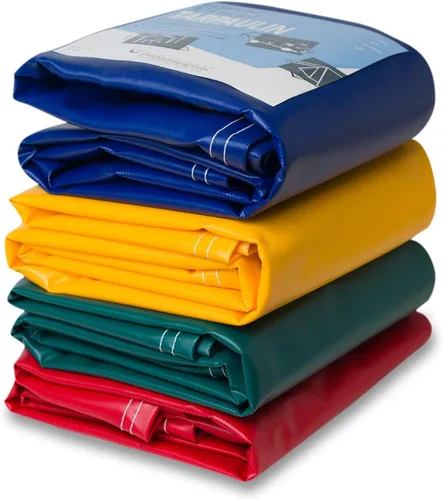 Miniatura 3 de CCS CHICAGO CANVAS & SUPPLY - Lona de vinilo impermeable y resistente para camión, cubierta de lona multiusos extra duradera con ojales inoxidables