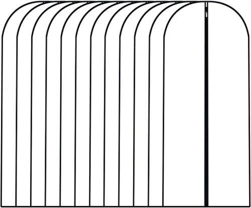 Miniatura 29 de Bolsas de ropa para colgar ropa, bolsa de traje transpirable (juego de 12) fundas con cremallera, bolsas de ropa de PEVA, bolsas protectoras
