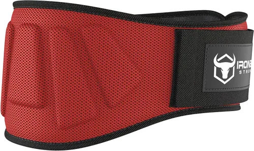 Miniatura 9 de Cinturón para levantamiento de pesas para hombres y mujeres - Soporte de espalda con bloqueo automático de 6 pulgadas, soporte de espalda para Negro
