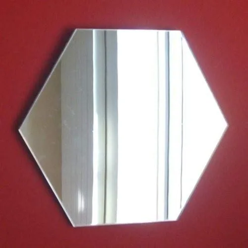 Miniatura 2 de Super Cool Creations Espejo hexagonal - Paquete de diez 1.6 in x 1.4 in