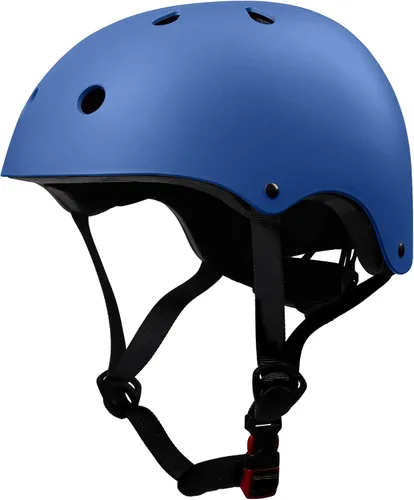 Miniatura 8 de Casco de bicicleta para niños pequeños, 2 tamaños ajustables, para niños y niñas, multideporte, ajustable, para scooter, bicicleta, monopatín