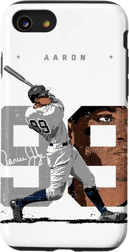 Miniatura 18 de Aaron Judge Number Portrait Baj New York MLBPA - Carcasa para iPhone 17