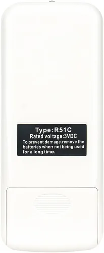 Miniatura 4 de Control remoto de repuesto R51C para Midea/Milexus aire acondicionado RG51M5/(C) UE R51/E R51/CE R51M/CE R51D/E R51M/BGE RG51M5/EU R51M/E