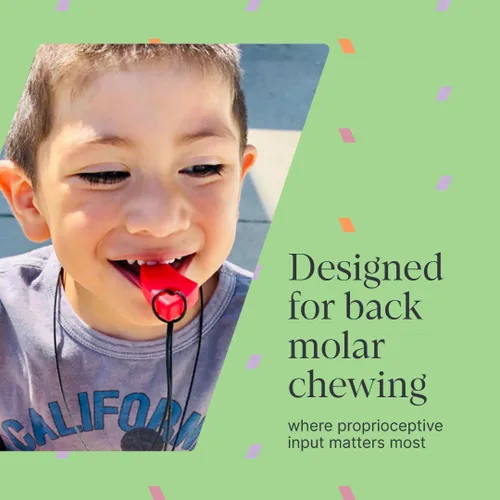 Miniatura 6 de ARK - Collar masticable con dientes de sable para niños y adultos sensoriales para autismo, TDAH, SPD, ansiedad, collar sensorial masticable
