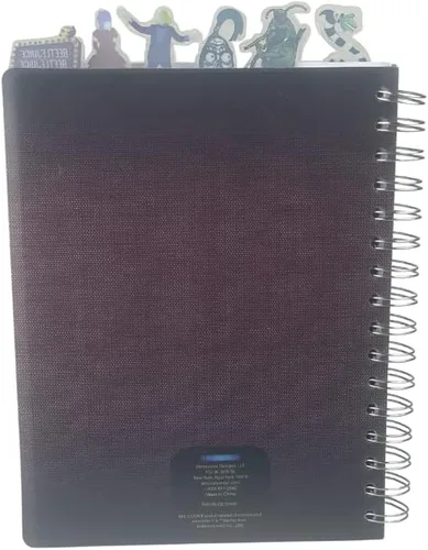 Miniatura 6 de Beetlejuice - Cuaderno con pestañas, encuadernado en espiral, 144 páginas rayadas, 8 x 7 pulgadas