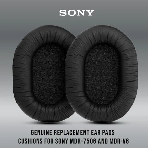 Miniatura 2 de Almohadillas de repuesto originales para auriculares SONY MDR-7506, MDR-V6, MDR-V7, MDR-CD900ST - 1 par (2 piezas)