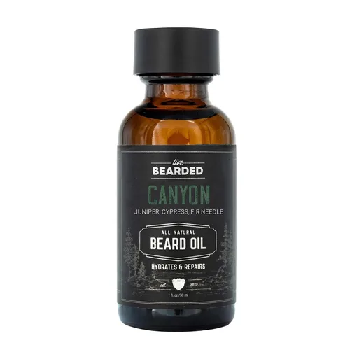 Miniatura 10 de Live Bearded Aceite para barba, 1 fl oz – Jojoba totalmente natural de primera calidad – Fabricado en los Estados Unidos – Cuidado del cabello