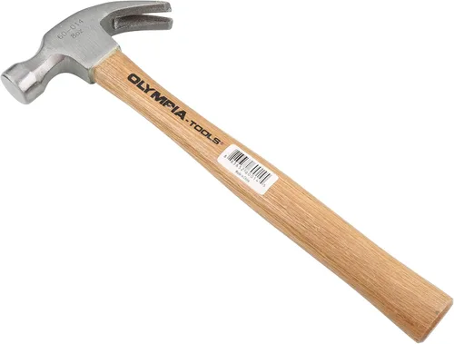 Miniatura 2 de Olympia Tools Martillo de garra, 60-014, 8 onzas, plateado