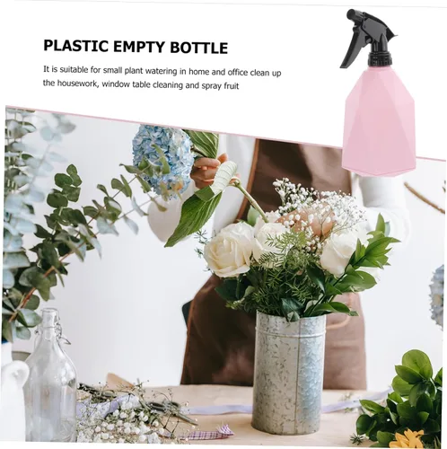 Miniatura 7 de GANAZONO 20.3 fl oz Mini Prensa de mano Regadera para plantas al aire libre Dispositivo de riego automático Botella de spray Hervidor de plástico