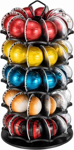 Miniatura 9 de FlagShip Soporte para cápsulas de café de 6 niveles Vertuo, soporte de almacenamiento para cápsulas Vertuoline (capacidad de 60 cápsulas)