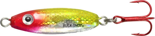 Miniatura 17 de Northland - Cuchara de sonajero de pesca en hielo, varios tamaños y colores para lucioperca, perca, panfish y trucha