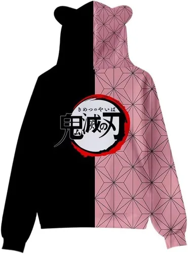 Miniatura 2 de Sudaderas con capucha de anime Lemon Slayer, unisex, con estampado 3D para cosplay, para hombres y mujeres