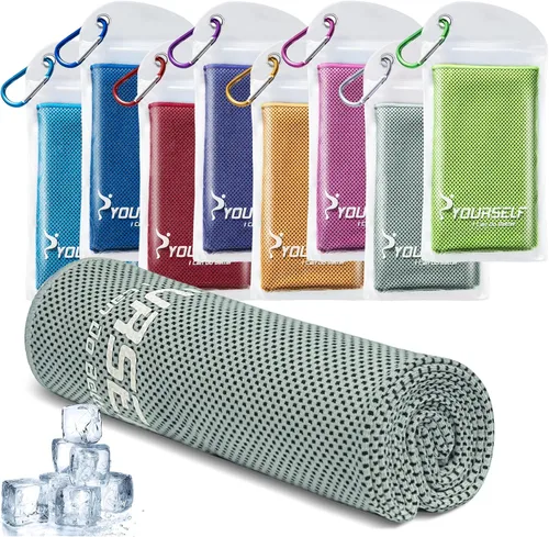 Miniatura 15 de Toalla refrigerante Syourself para un alivio instantáneo: toalla refrescante de 40 pulgadas x 12 pulgadas para jugar bolos o hacer ejercicio o yoga