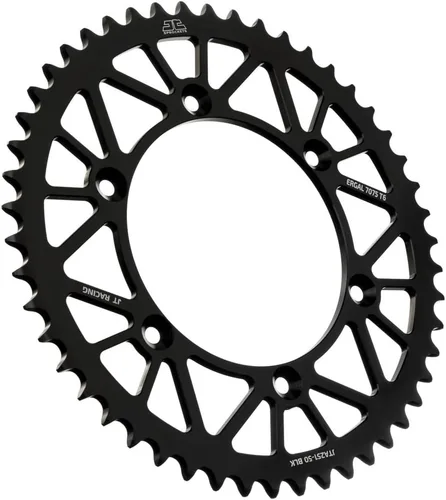 Miniatura 8 de JT Sprockets JTA251.48BLK Racelite Negra Anodizada de Aluminio 7075 T6 Piñón Trasero, Simple