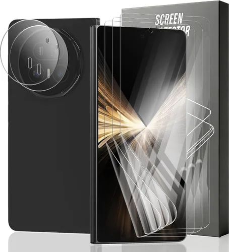 Miniatura 17 de Paquete de 3+2 protectores de pantalla de vidrio templado para teléfono (2a) / (2a) Plus con protector de lente de cámara, dureza 9H, película