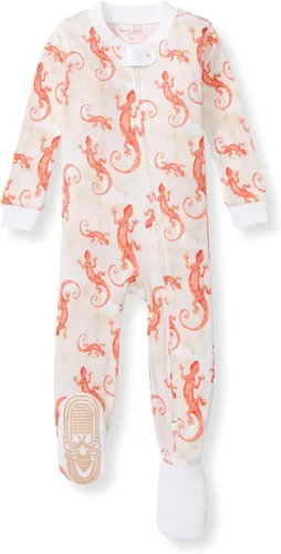 Miniatura 260 de Burt's Bees Baby - Pijama de una pieza para bebé, mameluco para dormir y jugar, algodón 100% orgánico, cremallera frontal