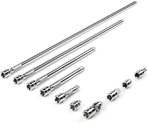 Miniatura 4 de TEKTON Juego de accesorios de accionamiento de 1/4 pulgadas (8 piezas) SHA90010
