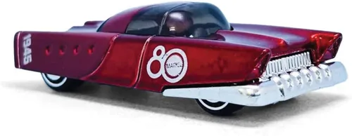 Miniatura 3 de Hot Wheels Mattel Dream Mobile 80° Aniversario Edición Coleccionista Paquete de 6, Coches Fundidos a Presión Retro‑Futuristas 1:64, A partir de 3