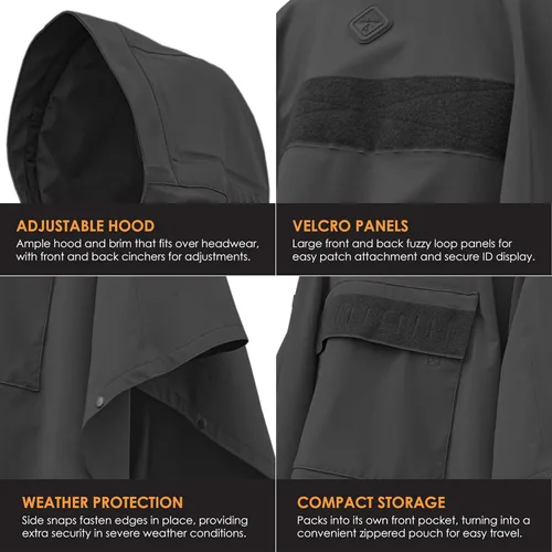 Miniatura 26 de HAZARD 4 PonchoVilla Classic - Poncho técnico softshell original