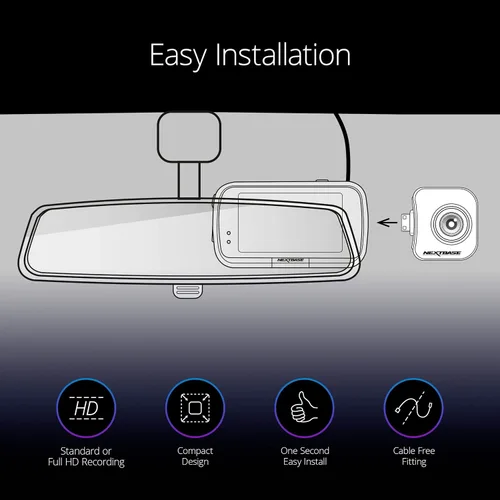 Miniatura 4 de Nextbase Series 2 Cámaras de módulo complementario – Ángulo de visión de cabina de 140 grados para uso comercial – Compatible con modelos de cámara