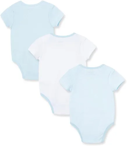 Miniatura 2 de Little Me Ropa para bebé, paquete de 3, 100% algodón, sin arañazos, recién nacido a 9 meses