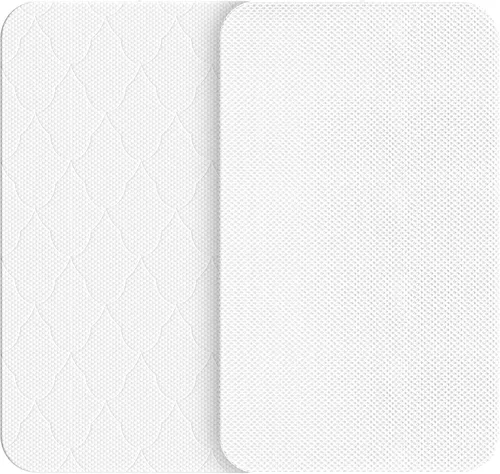 Miniatura 17 de Colchón de moisés de 30 x 15 pulgadas para Dream On Me Lacy: colchón de espuma viscoelástica de gel de doble cara de 2 pulgadas de grosor, apto