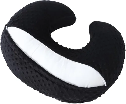Miniatura 5 de Almohada de lactancia y posicionador para lactancia materna y alimentación con biberón, apuntalando al bebé, tiempo boca abajo, soporte sentado
