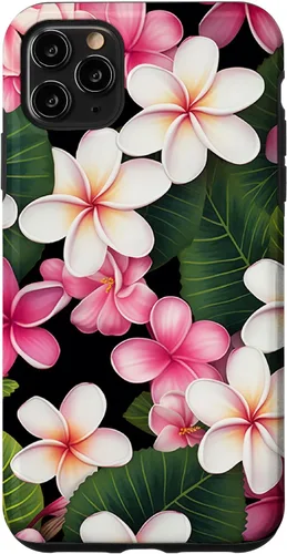 Miniatura 12 de Funda para iPhone 14 Plumeria Flower Pretty Garden Hawaii