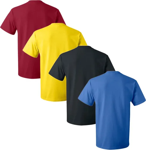 Miniatura 2 de Fruit of the Loom Crew Pack - Camiseta para hombre, L, Assorted Primary