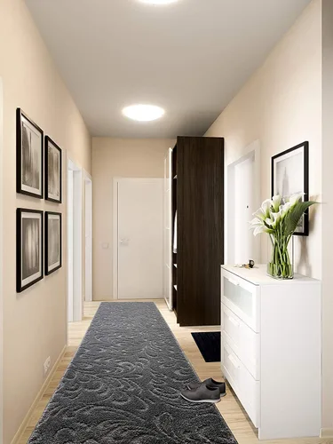 Miniatura 3 de Alfombra antideslizante lavable de 8 pies de largo con parte trasera de goma, tapete de suelo personalizado para cocina, pasillo, escaleras