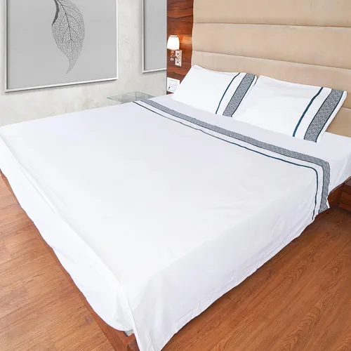 Miniatura 105 de Bluemoon Homes Sábanas de Algodón Egipcio Twin - Juego de Sábanas de 4 Piezas, Juego de Ropa de Cama de 1000 Hilos, Suave y Lujoso Juego de Sábanas