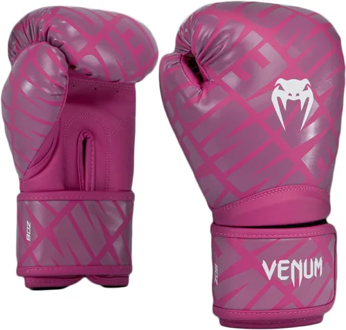 Venum Contender 1.5 XT - Guantes de boxeo para niños Blanco/Rosa