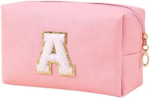 Miniatura 53 de SxoSyo Bolsas de cosméticos para mujer, bolsa de maquillaje grande, bolsa de viaje con cremallera, organizador de brochas de maquillaje para regalos