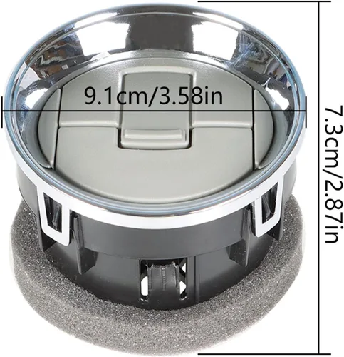 Miniatura 6 de WFLNHB Calentador de aire acondicionado para tablero de instrumentos delantero de automóvil, 1 unidad, repuesto para F150 2009-2014 9L3Z-19893-CA