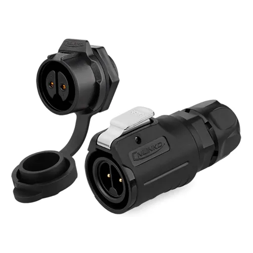 Miniatura 7 de CNLINKO Conector Circular de Panel IP68 M16 de Plástico de 3 Pines Macho y Hembra Eléctrico Impermeable Arnés de Cables Automático Soldadura
