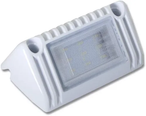 Miniatura 15 de Raycharm Luminaria de inundación LED exterior de 13 pulgadas, haz de ángulo descendente de 40°, blanco frío de 6000 K, 12 V/24 V CC, salida de alto