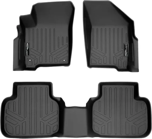 Miniatura 13 de MAXLINER - Juego de alfombrillas de primera fila para todo tipo de clima, compatibles con Dodge Journey 2010-2020