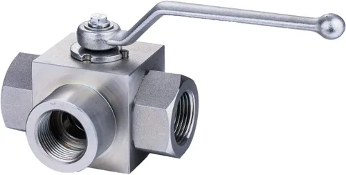 Miniatura 7 de Taixin Hidráulica 1 "NPT 4650PSI KHB válvula de bola de alta presión