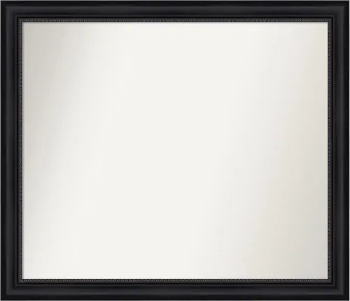 Miniatura 213 de Amanti Art Espejo personalizado, espejo de baño negro Astor, espejo de pared o espejo de tocador de baño sobre el fregadero (25 x 25 pulgadas)