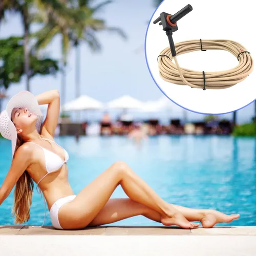 Miniatura 6 de GLX-PC-12-KIT Sensor de temperatura de termistor de 10K con cable de 15 pies Kit de reemplazo de sensor de temperatura de agua/aire/solar compatible