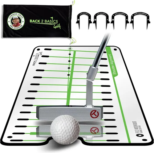 Espejo de Putting de Golf - Ayudas de Entrenamiento de Golf para Hombres y Mujeres - Ayuda de Entrenamiento de Putting Pro Path Aprobada por