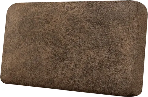 Miniatura 33 de Funda de cojín para sofá con aspecto de cuero, 1 unidad, elástica, para sala de estar, funda de cojín individual para sofá, protector de asiento