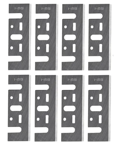 Miniatura 9 de Cuchillas cepilladoras de 3-1/4 pulgadas, 16 cuchillas cepilladoras HSS de 3.228 in, compatibles con Makita N1900B, KP0810, LXPK01, compatible