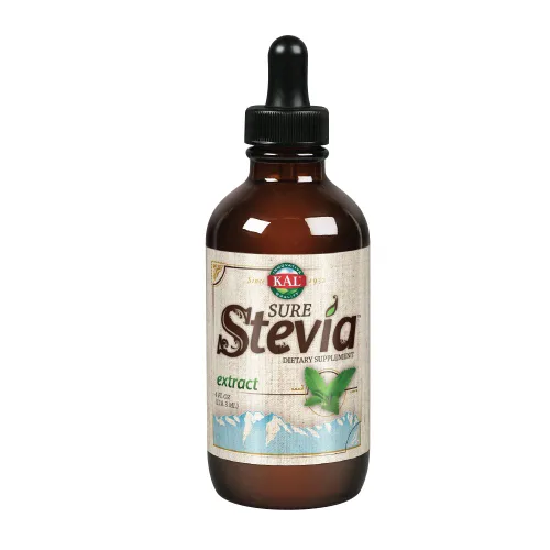 KAL Sure Stevia Extract - Edulcorante sin calorías, bajo en carbohidratos, gotas de stevia líquidas a base de plantas, gran sabor, cero azúcar, bajo