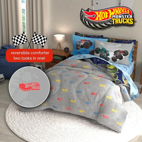 Miniatura 187 de Franco - Juego de edredón y sábanas supersuaves con funda, para niños, 7 piezas, tamaño matrimonial, Five Nights At Freddy's Cinco noches en Freddy's