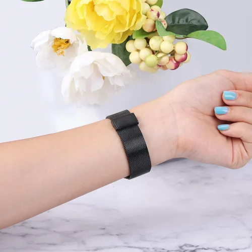 Miniatura 4 de Joyozy - Bandas de repuesto, delgadas y a la moda compatibles con Apple Watch de 1.49, 1.57, 1.65 y 1.73 pulgadas, de resina, muy cómodas