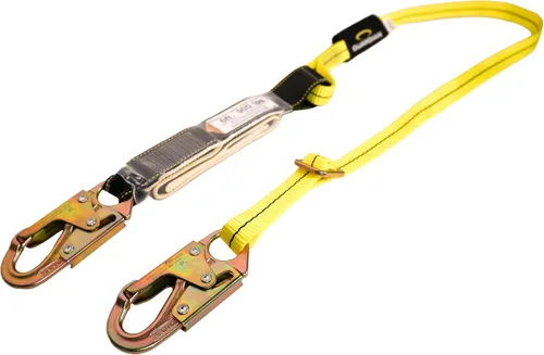 Miniatura 4 de Guardian Fall Protection 01285 SSAWL4-6 Cordón ajustable con absorción de golpes de 4 pies a 6 pies